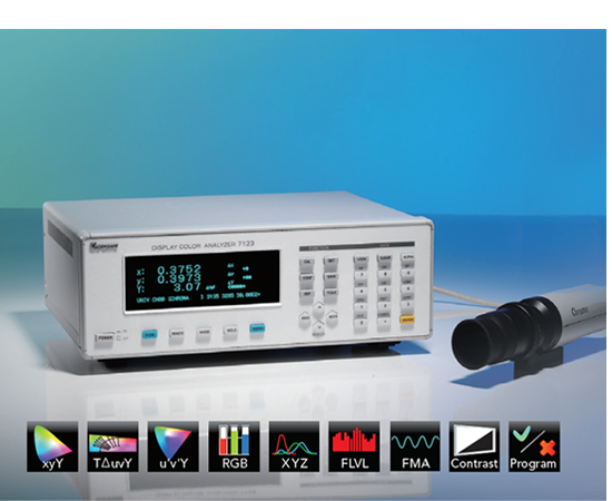 Display Color Analyzer 7123