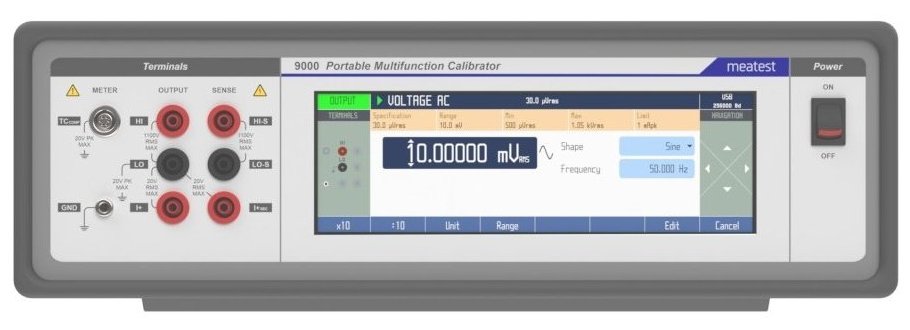 Portable Multifunction Calibrator 9000