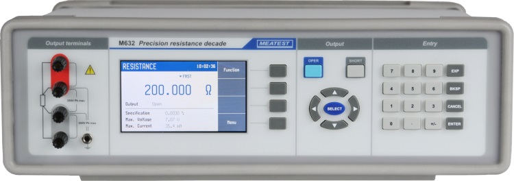 M632 Precision Resistance Decade